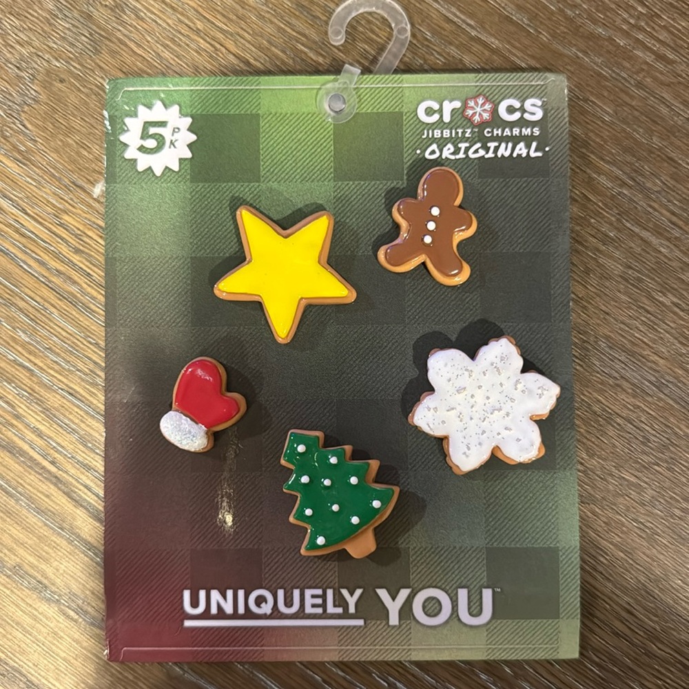 Crocs Jibbitz christmas cookies